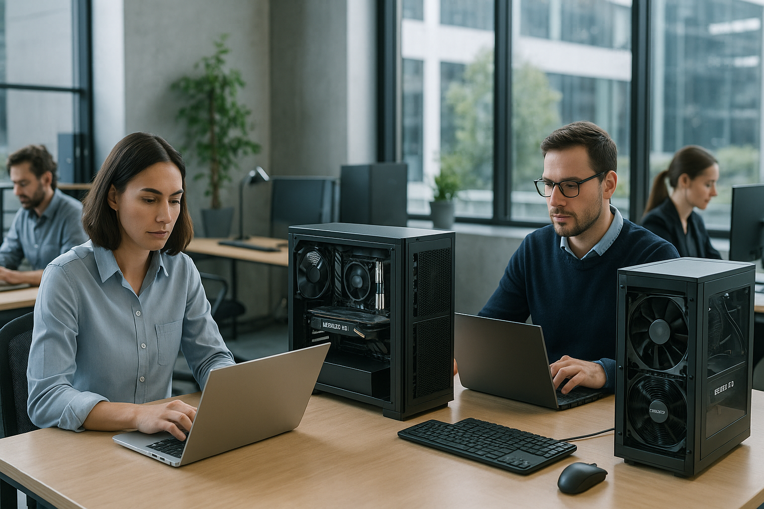 Workstation GPU a noleggio per AI generativa: la soluzione ideale per PMI e team tecnologici